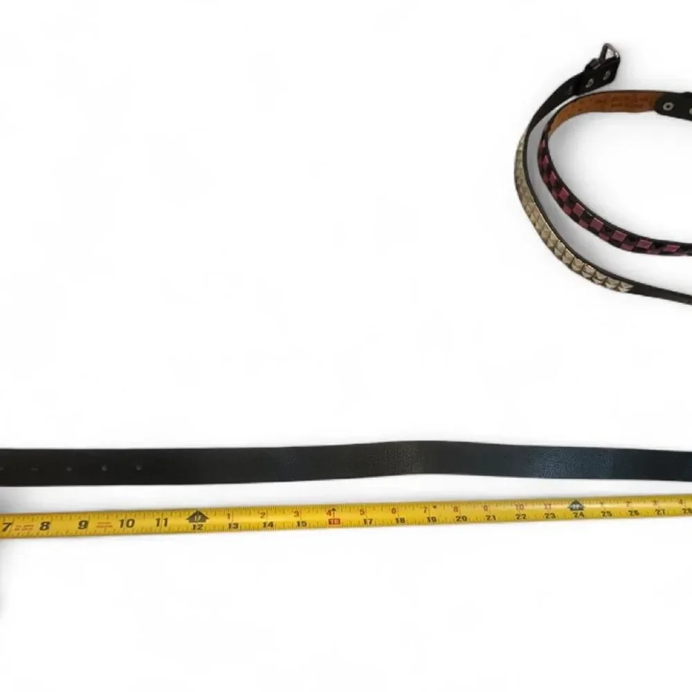 Unbranded Women's Brown and Black Belt